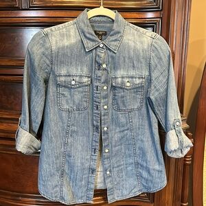 Blue Jean, button-down shirt